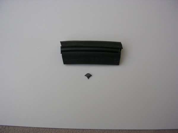 Keder schwarz / Front/Heckscheibe 353/1,3