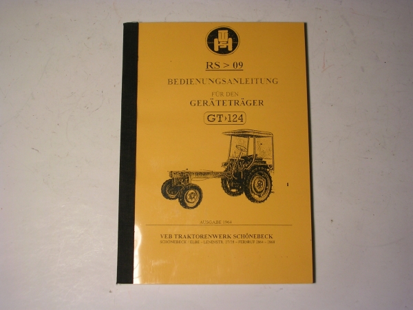 Geräteträger-RS 09-GT - 124 / BE. / 1964