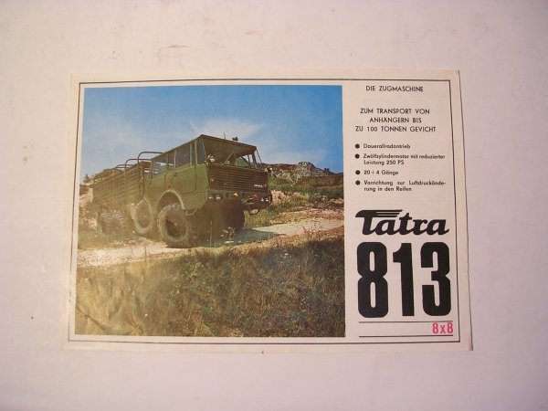 Prospekt Tatra 813-8x8