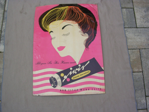 Werbeschild VEB Zitza Werk Zeitz