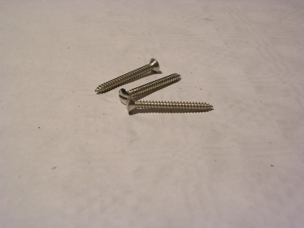 4 x 38 mm / Linsen-Senk-Schlitz-Blechschraube