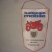 Wimpel 2. Caravan-Treffen / Hallensia Mobile 1980