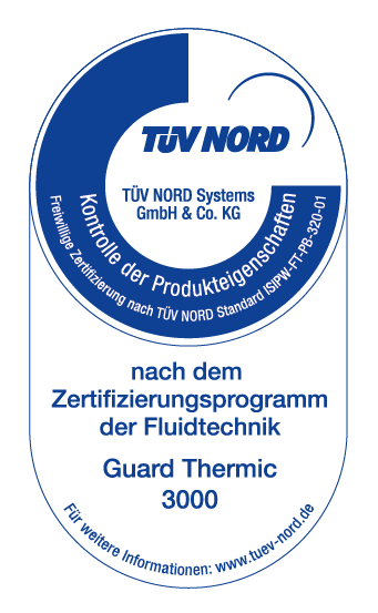 Prüfzeichen Guard Thermic