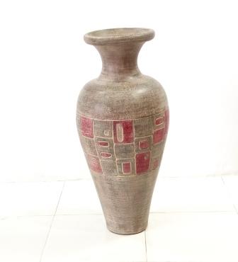 Vase Square Motiv 80x35x35cm