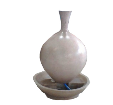 Vase mit Brunnen 70cm