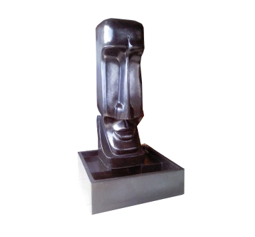 Moai - Osterinseldekobrunnen 100cm