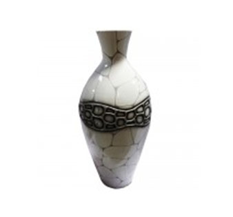 Vase Riss-Motiv 80cm