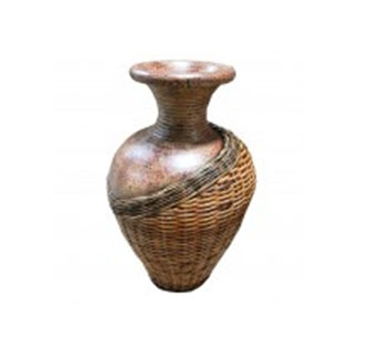 Vase Rattan 80cm