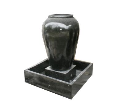 Vase quadratische Basis 130cm