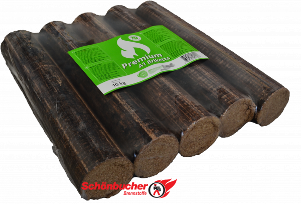 Holzbriketts rund Buche/Eiche (Art. 989)