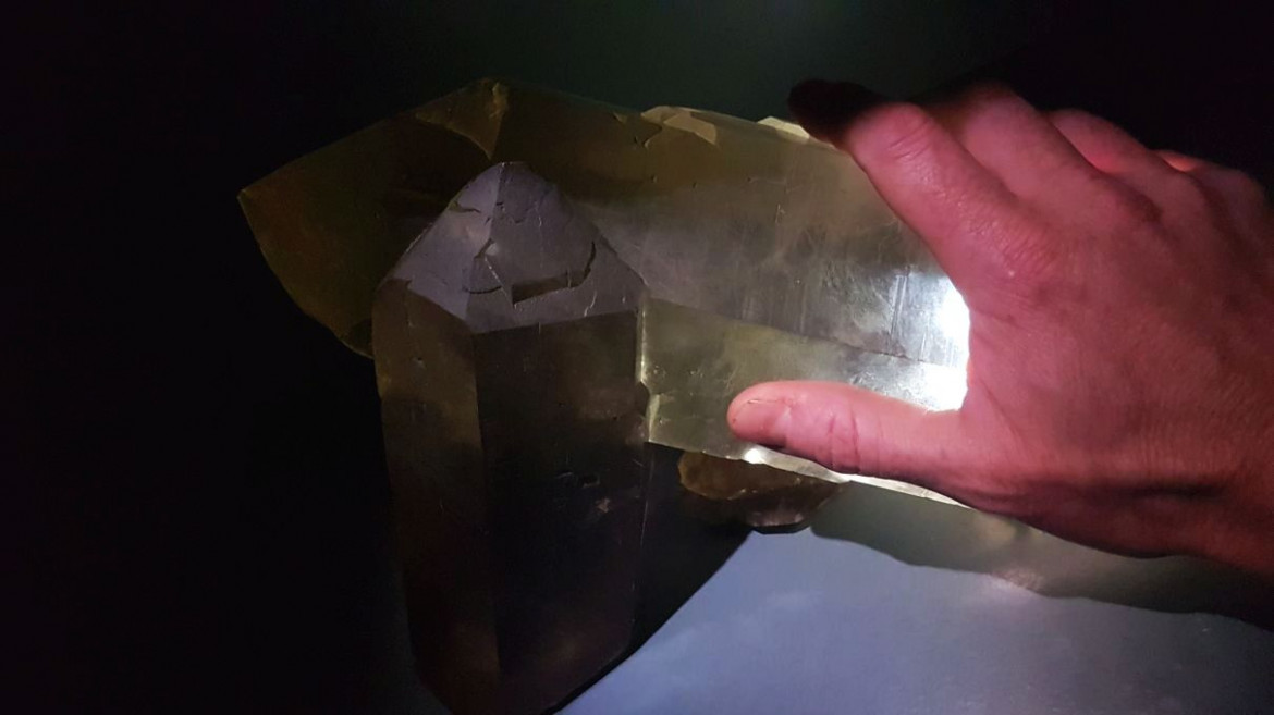 Riesenkristalle in der Schweiz