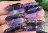 Amethyst Doppelender poliert 3,5cm