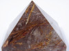 Bergkristall Pyramide XL mit grünem Turmalin