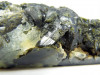 Bergkristall mit grünem Turmalin