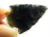 Pfeilspitze aus schwarzem Obsidian