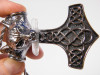 Thor's Hammer Kristall Amulett