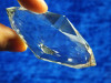 Purana Phi-Kristall 108-seitig aus klarem Bergkristall