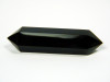 Schwarzer Obsidian Doppelender 10cm