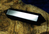 Schwarzer Obsidian Doppelender 10cm