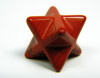 Merkaba aus rotem Jaspis