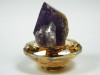 Amethyst Wicca-Donnerkeil mit Achat