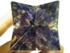 Merkaba mit Gold und Amethyst