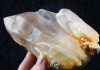 Golden Healer Bergkristall Stufe aus Pakistan