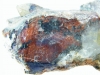 Rote Amethyst Stufe aus Namibia