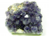 Amethyst Stufe auf Achat aus Brasilien