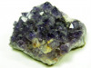 Amethyst Stufe auf Achat aus Brasilien