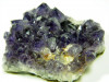 Amethyst Stufe auf Achat aus Brasilien