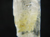 Natur-Bergkristall Spitze mit gelbem Phantom