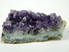 Amethyst Stufe auf weißem Achat