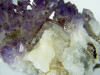 Amethyststufe mit Calcit aus Brasilien