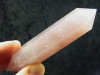 Rosenquarz Doppelender Kristall 10cm