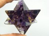 Merkaba mit Gold und Amethyst