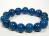 Blaues Apatit Kugel-Armband