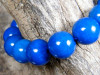 Blaues Apatit Kugel-Armband