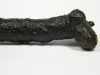 Schwarzer Kristall aus der Gobi-Wüste