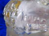 Kristallschädel mit Mondstein und Mistel