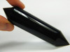 Vogel Cut Kristall 24-seitig XL aus schwarzem Obsidian