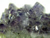 Phantom-Amethyst Stufe mit Achat aus Uruguay