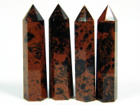 Mahagoni Obsidian Kristall poliert