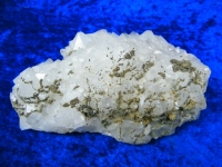 Bergkristall Stufe mit Pyrit aus Marokko 20cm