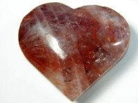 Rotes Bergkristall Herz