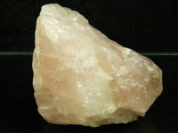 Rosenquarz Rohstein 970g