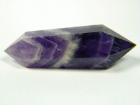 Amethyst Doppelender poliert