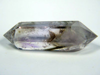 Phantom-Amethyst Doppelender poliert