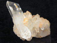 Bergkristall mit Abdrücken naturbelassen