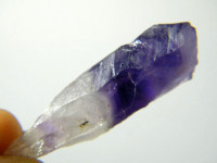 Bergkristall mit Amethyst-Phantom